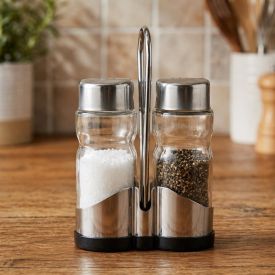 Jogo de Porta Condimentos com Suporte 40Ml Havan Casa - 2 peças