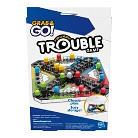 Jogo de Tabuleiro Trouble Grab And Go Hasbro