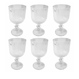 Jogo Taça Premium Transparente Havan Casa 365Ml - 6 Peças