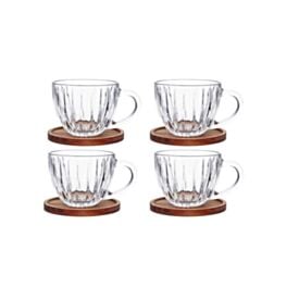 Jogo de Xícaras de Café Montecarlo 80Ml Hauskraft - 8 Peças
