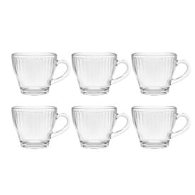 Jogo de Xícaras de Café Morocco Lines 90Ml Inga - 6 peças