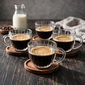 Jogo de Xícaras de Café Montecarlo 8 Peças Hauskraft - 180ml