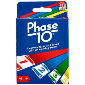 Jogo Phase 10 Card Game Mattel - W5800