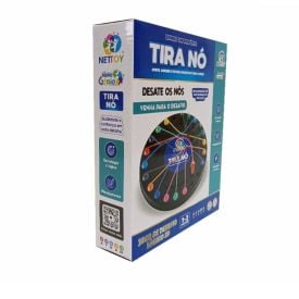 Jogo de Desafio Lógico 3D Tira Nó Desafio das Cordas Nettoy