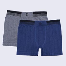 Kit 02 Cuecas Boxer 4 a 10 Anos Infantil Sem Costura DelRio