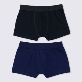 Kit 2 Cuecas Boxer Algodão Infantil Hot Dog