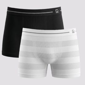 Kit 2 Cuecas Boxer Em Microfibra DelRio