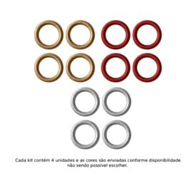 Kit Anel de Guardanapos Sortidos Havan Casa 4 Peças - Sortido 2