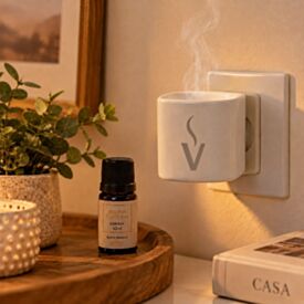 Kit Aromatizador Elétrico Buona Fortuna Havan Casa - Black Vanilla
