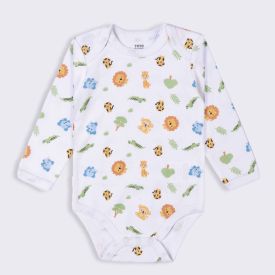 Kit Bebê Body Manga Longa 3 Peças Yoyo Baby
