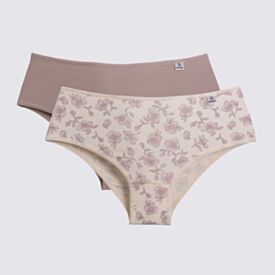 Kit Calcinha DelRio Cintura Alta Com 2 Unidades