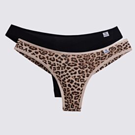 Kit Calcinha DelRio Fio Duplo Com 2 Unidades