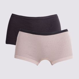 Kit Calcinhas Boxer Com 2 Unidade Seamless DelRio