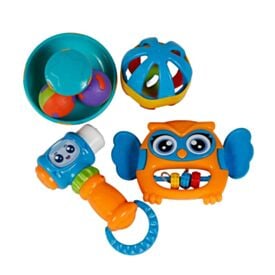 Kit Chocoalhos Quarteto Baby Jp Brink