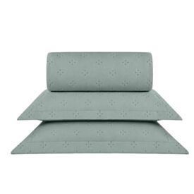 Kit Colcha Casal Elegance Havan Casa 3 pçs - Verde