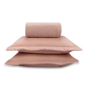 Kit Colcha Casal Requinte 3 Peças Havan Casa - Rosa Tule