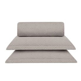 Kit Colcha King 100% Poliéster Elegance Havan Casa 3 pçs - Bege