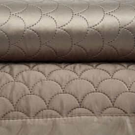 Kit Colcha King 100% Poliéster Havan Casa 3 pçs - Taupe
