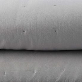 Kit Colcha King Elegance Havan Casa 3 pçs - Cinza