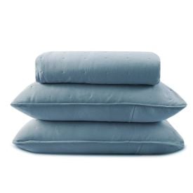 Kit Colcha King Elegance Havan Casa 3 pçs - Azul