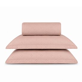 Kit Colcha King Elegance Havan Casa 3 pçs - Rosa