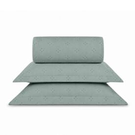 Kit Colcha King Elegance Havan Casa 3 pçs - Verde