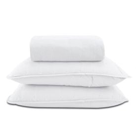 Kit Colcha Queen Elegance 3 pçs Havan Casa - Branco