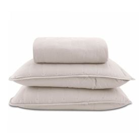 Kit Colcha Queen Elegance 3 pçs Havan Casa - Bege