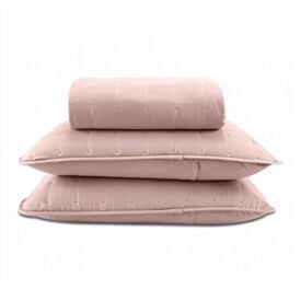 Kit Colcha Queen Elegance 3 pçs Havan Casa - Rosa