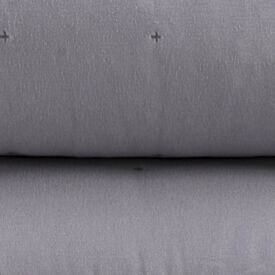 Kit Colcha Queen Elegance 3 pçs Havan Casa - Cinza