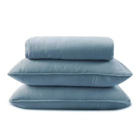 Kit Colcha Queen Elegance Havan Casa 3 pçs - Azul