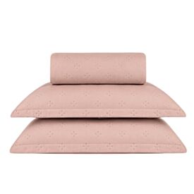 Kit Colcha Queen Elegance Havan Casa 3 pçs - Rosa