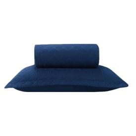 Kit Colcha Solteiro Versalhes/Napoli Havan Lisa Casa 2 Peças - Midnight Blue