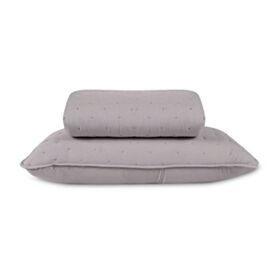 Kit Colcha Solteiro 2 Peças Lisa Elegance Havan Casa - Cinza