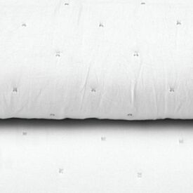 Kit Colcha Solteiro 2 Peças Lisa Elegance Havan Casa - White