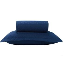 Kit Colcha Solteiro Versalhes/Napoli Lisa Havan Casa 2 pçs - Midnight Blue