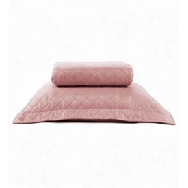 Kit Colcha Solteiro Versalhes/Napoli Lisa Havan Casa 2 pçs - Rose