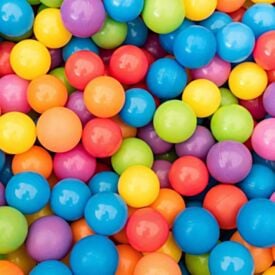 Kit com 25 Bolinhas Coloridas Sambatoys