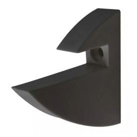 Kit com 3 Prateleiras com Suporte 20X60 cm Prat-K - Preto