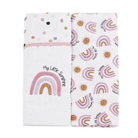Kit Cueiro com 2 Peças 80X80cm Havan Baby - Arco-Íris