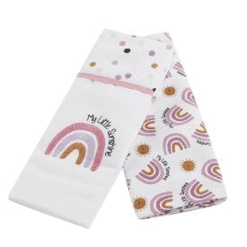 Kit Cueiro Com 2 Peças 80X80 Cm Havan Baby - Arco-Íris