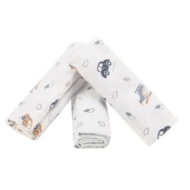 Kit Cueiro com 3 Peças 80X80 cm Havan Baby - Carros