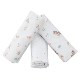Kit Cueiro com 3 Peças 80X80cm Havan Baby - Unicórnio