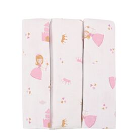 Kit Cueiro com 3 Peças 80X80cm Havan Baby - Princesa