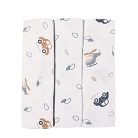 Kit Cueiro com 3 Peças 80X80cm Havan Baby - Carros