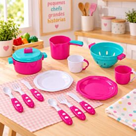 Kit de Cozinha Rosa Tateti - Sortido