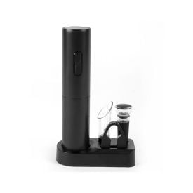 Kit De Vinho Elétrico Havan Casa 5 Peças - Preto