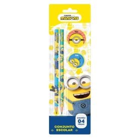 Kit Escolar Minions Tris - Minions