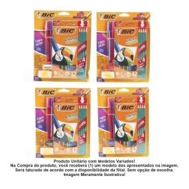 Kit Escolar Fashion Bic - 20 Peças