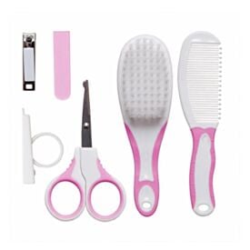 Kit Higiene e Cuidados para Beb&ecirc; Buba - Rosa